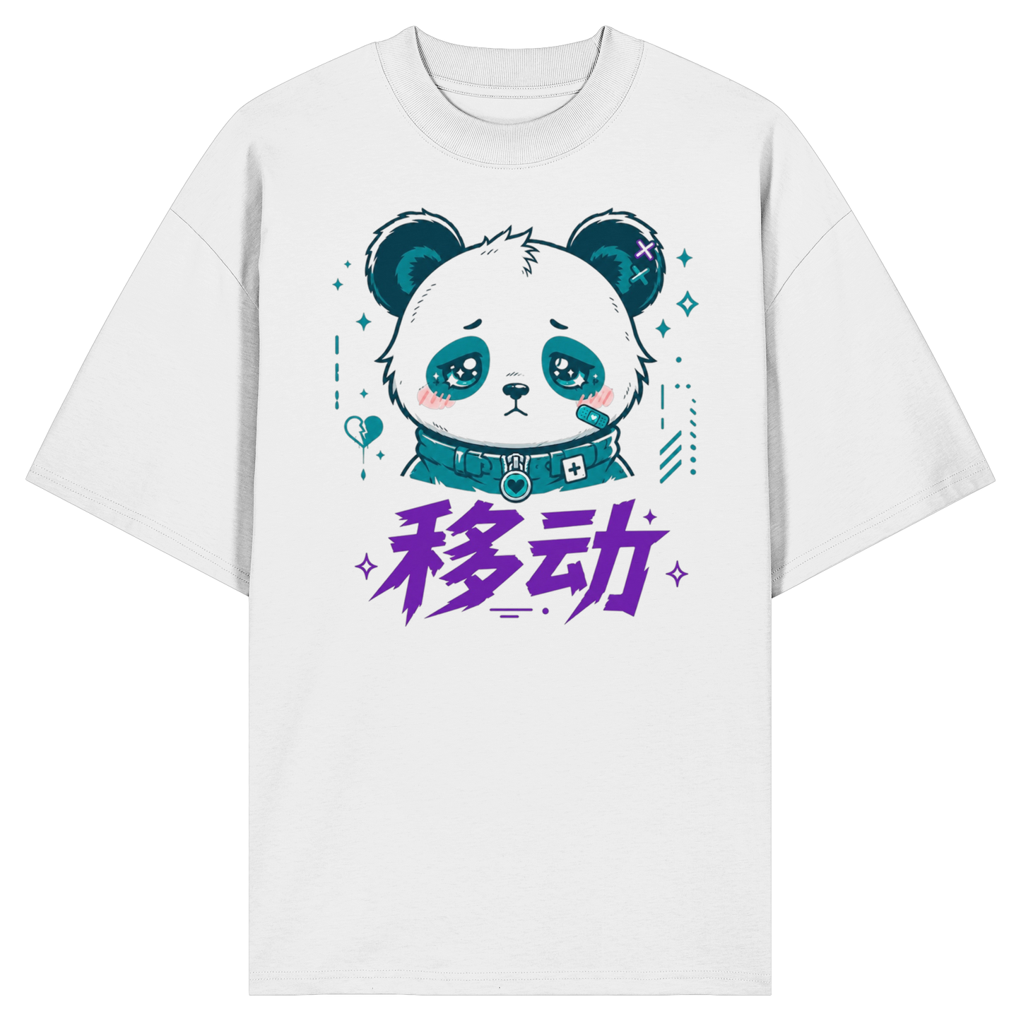 Panda BEAR - Organic Oversize Shirt